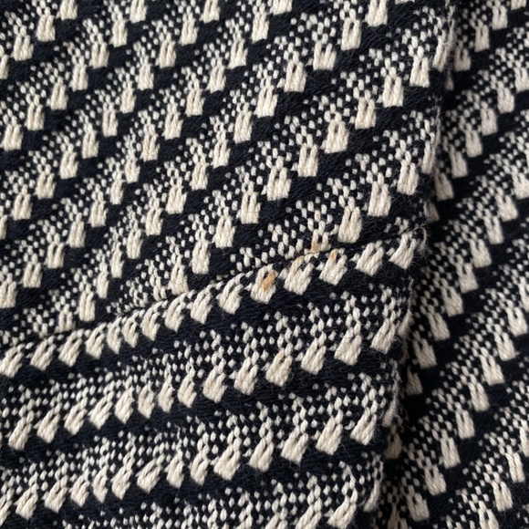 Mirella Cavorso black and white woven wool jacket, size 8 (?). - Picture 9 of 10